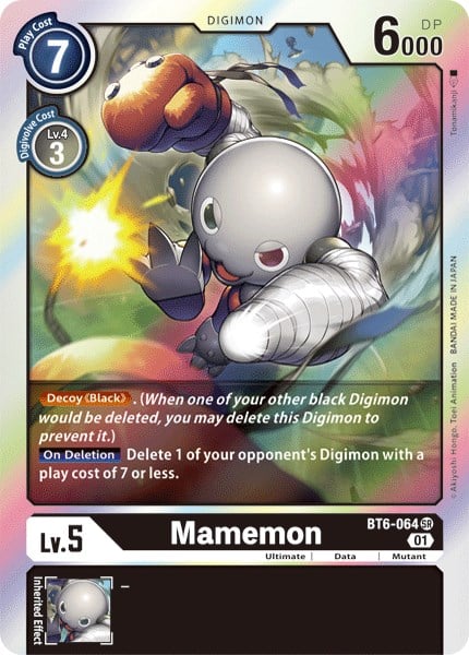 Mamemon Bt Double Diamond Digimon Cardtrader