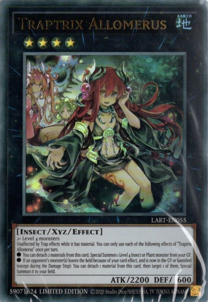 Traptrix Allomerus Lost Art Promos Yu Gi Oh Cardtrader