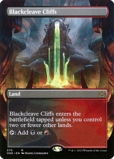 Blackcleave Cliffs Phyrexia All Will Be One Collectors Magic