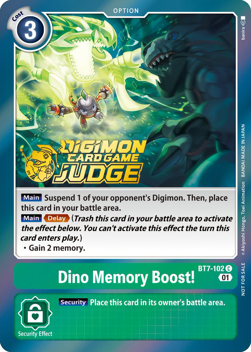 Dino Memory Boost Championship 2023 Digimon CardTrader