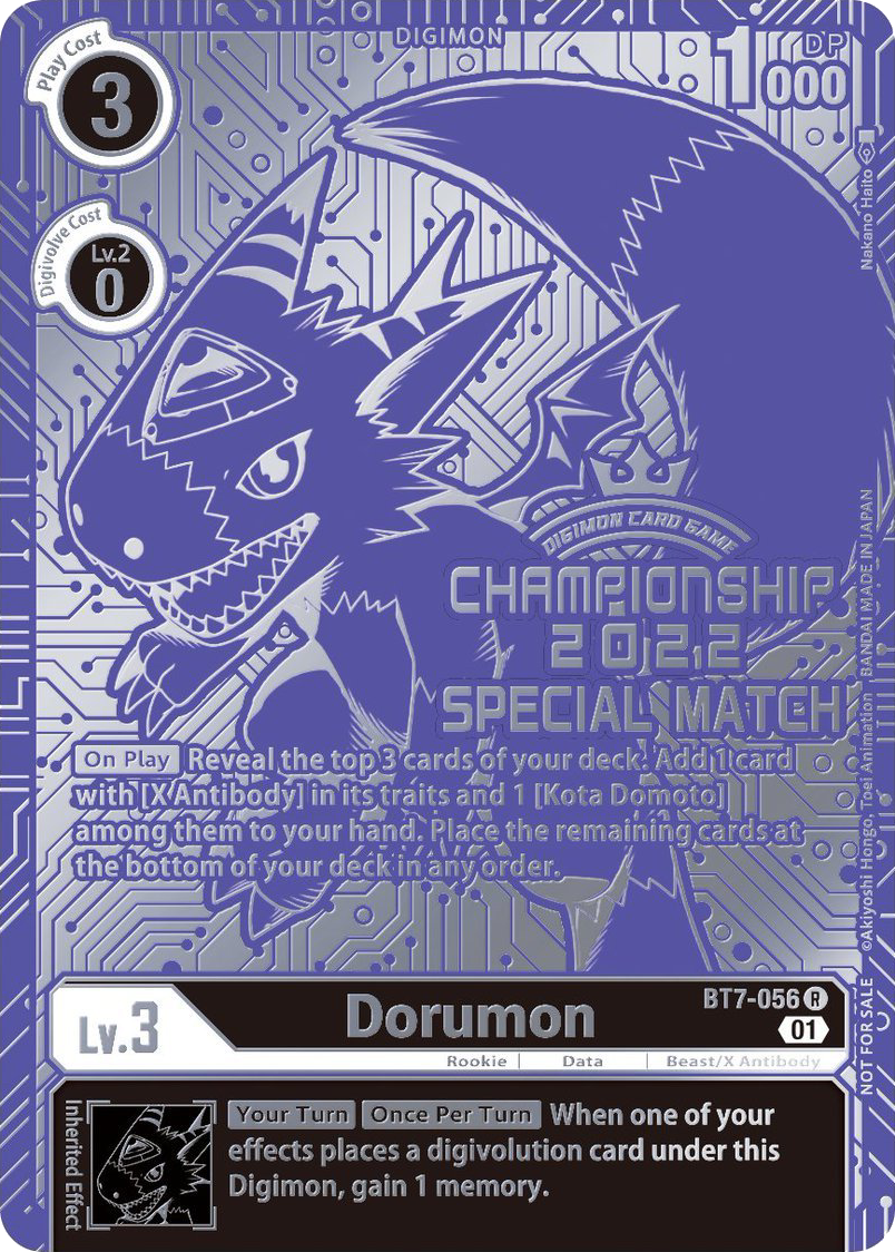 Dorumon Championship 2022 Digimon CardTrader