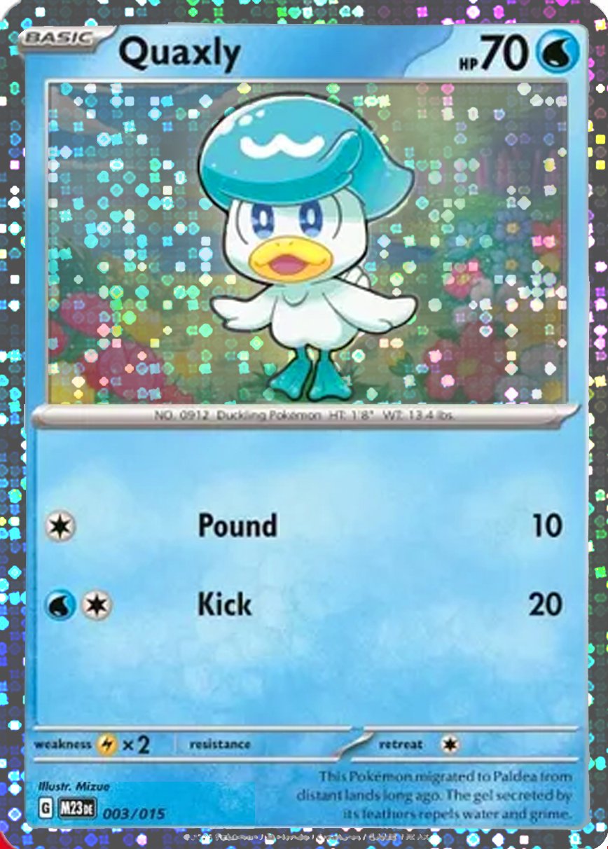 Quaxly McDonald s Match Battle 2023 Pokémon CardTrader