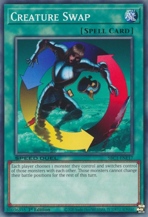 Creature Swap Speed Duel Streets Of Battle City Yu Gi Oh Cardtrader