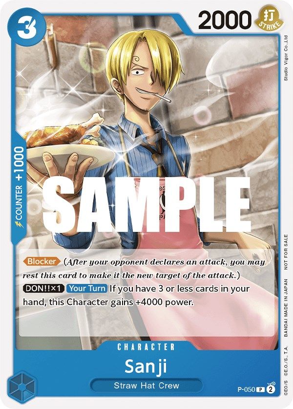 Sanji Promos One Piece Cardtrader