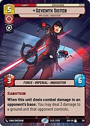 Seventh Sister, Implacable Inquisitor