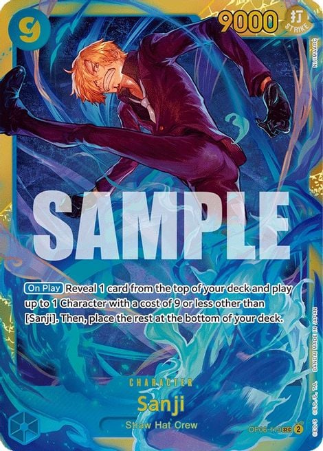 Sanji Op Wings Of The Captain One Piece Cardtrader