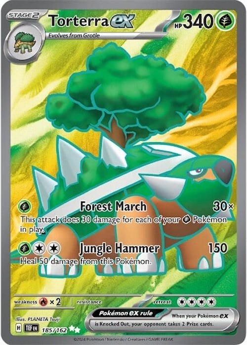 Torterra ex Temporal Forces Pokémon CardTrader