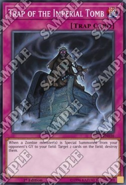 Trap Of The Imperial Tomb Structure Deck Zombie Horde Yu Gi Oh