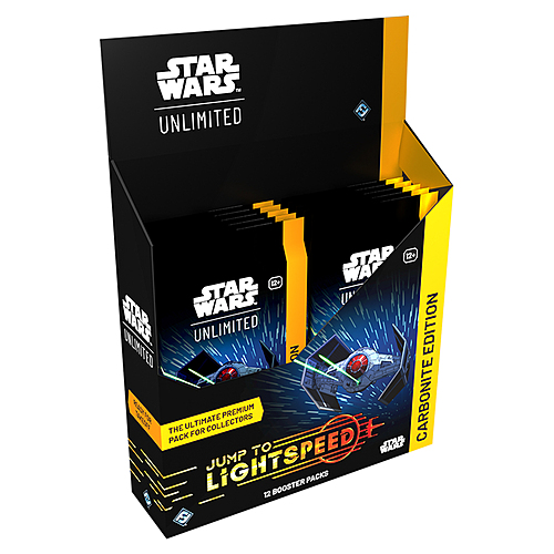 Caja de sobres de Salto a la velocidad de la luz Carbonite Edition