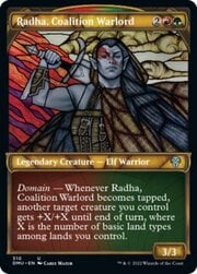 Radha, Coalition Warlord