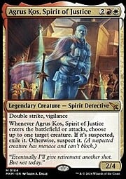 Agrus Kos, Spirit of Justice