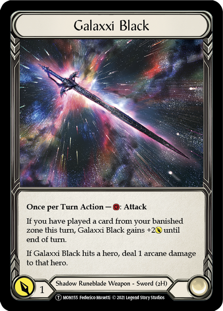 Chane // Galaxxi Black Parte Posterior