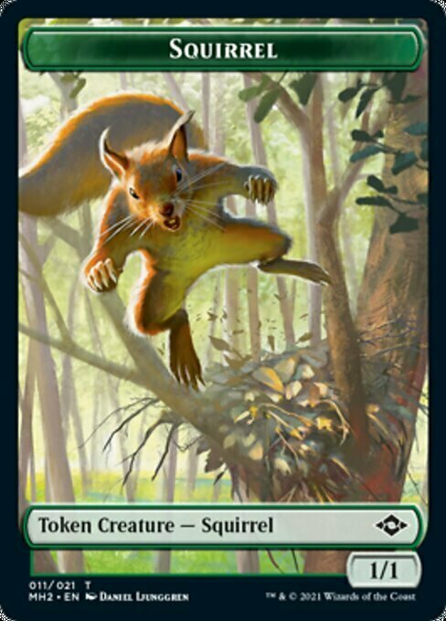 Goblin // Squirrel Parte Posterior