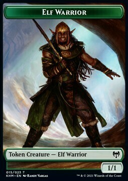 Tibalt, Cosmic Impostor Emblem // Elf Warrior Card Back