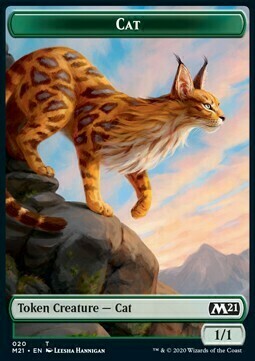 Beast // Cat Card Back