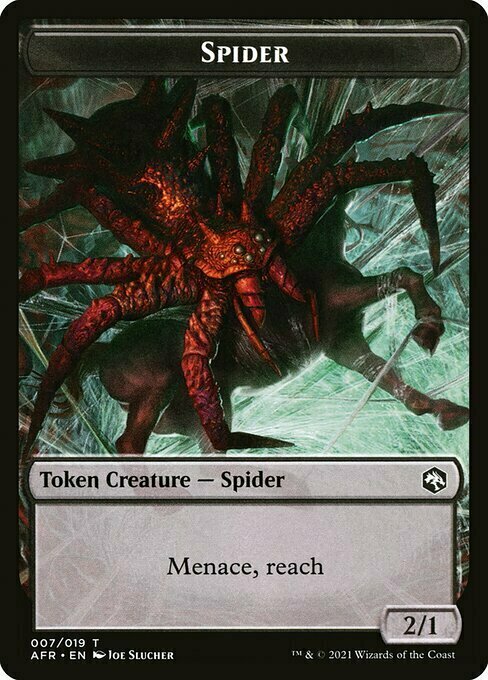 Lolth, Spider Queen Emblem // Spider Parte Posterior