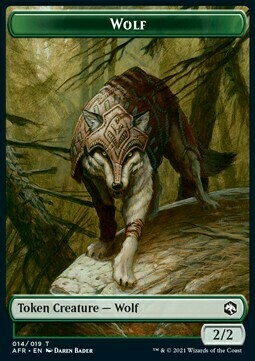 Ellywick Tumblestrum Emblem // Wolf Card Back