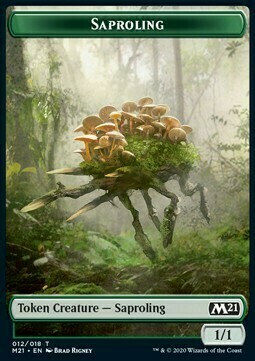 Goblin Wizard // Saproling Card Back