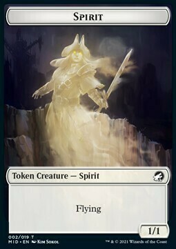 Teferi, Who Slows the Sunset Emblem // Spirit Parte Posterior