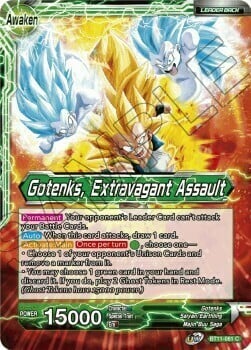 Gotenks // Gotenks, Extravagant Assault Parte Posterior