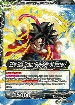 Son Goku // SS4 Son Goku, Guardian of History Parte Posterior