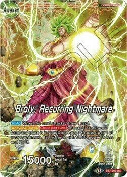 Broly // Broly, Recurring Nightmare Parte Posterior