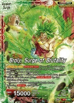 Broly // Broly, Surge of Brutality Parte Posterior