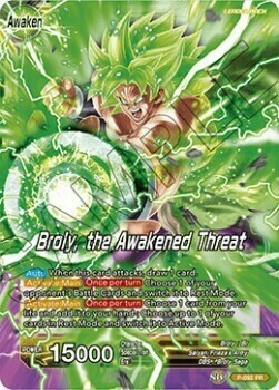 Broly // Broly, the Awakened Threat Parte Posterior