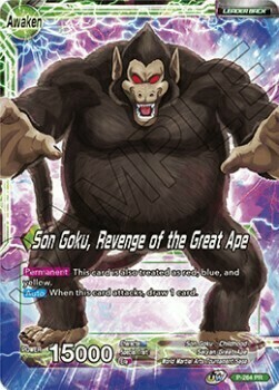 Son Goku // Son Goku, Revenge of the Great Ape Card Back