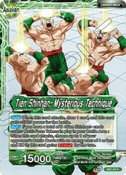 Tien Shinhan // Tien Shinhan, Mysterious Technique Parte Posterior