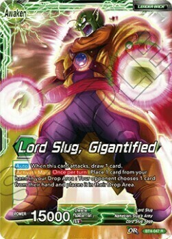 Lord Slug // Lord Slug, Gigantified Parte Posterior