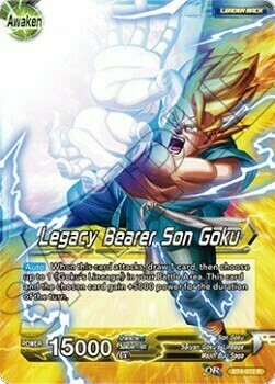 Son Goku // Legacy Bearer Son Goku Parte Posterior