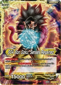 Son Goku & Pan // SS4 Son Goku, Senses Regained Card Back