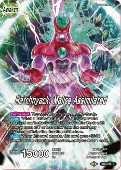 Dr.Lychee & Hatchhyack // Hatchhyack, Malvagità Assimilata Card Back