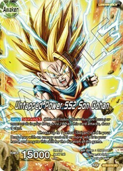 Son Gohan // Untapped Power SS2 Son Gohan Parte Posterior