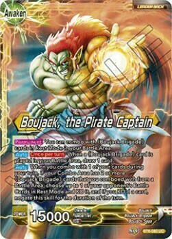 Boujack // Boujack, the Pirate Captain Card Back