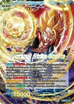 Gogeta // Knockout Strike Gogeta Parte Posterior