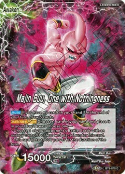 Bibidi // Majin Buu, One with Nothingness Card Back