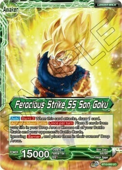 Son Goku // Ferocious Strike SS Son Goku Parte Posterior