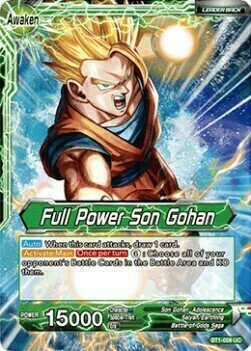 Son Gohan // Full Power Son Gohan Parte Posterior