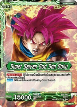 Son Goku // Super Saiyan God Son Goku Card Back