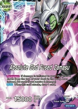 Fused Zamasu // Absolute God Fused Zamasu Parte Posterior