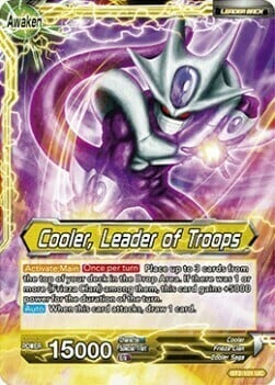 Cooler // Cooler, Leader of Troops Parte Posterior