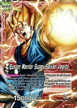 Vegito // Fusion Warrior Super Saiyan Vegito Parte Posterior