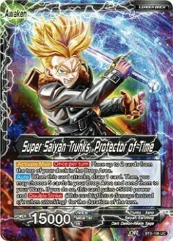 Trunks // Super Saiyan Trunks, Protector of Time Parte Posterior