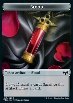 Treasure // Blood Card Back