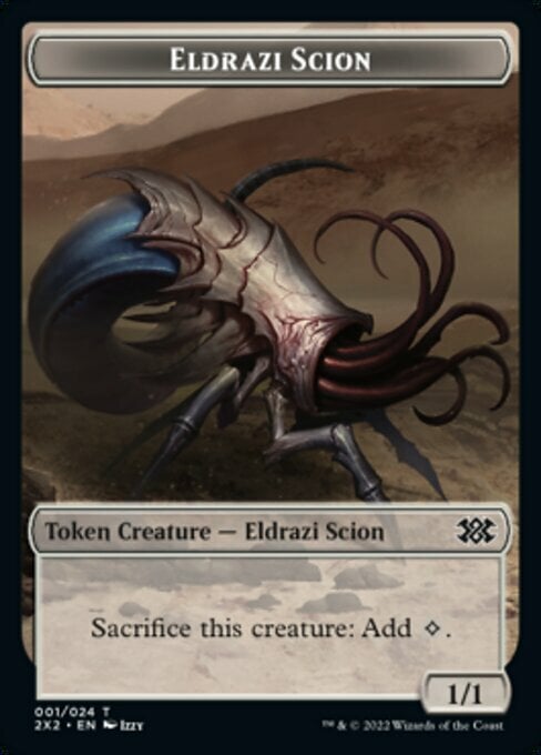 Eldrazi Scion // Spider Parte Posterior