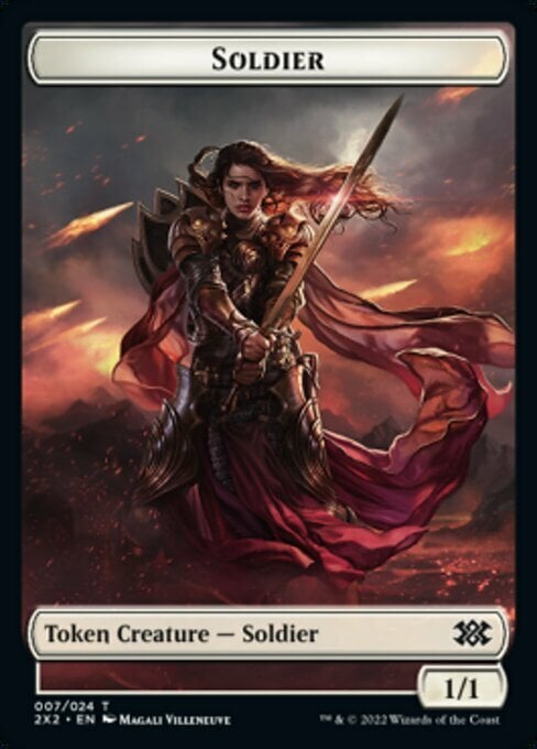 Soldier // Worm Card Back