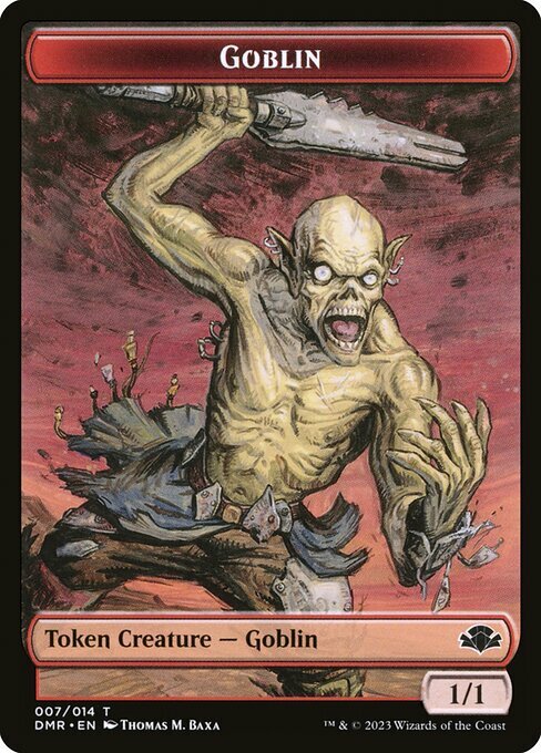 Saproling // Goblin Parte Posterior