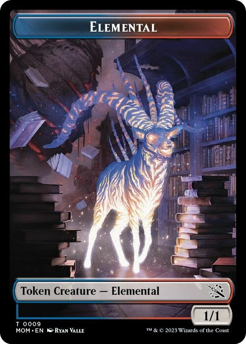 Phyrexian Hydra // Elemental Parte Posterior